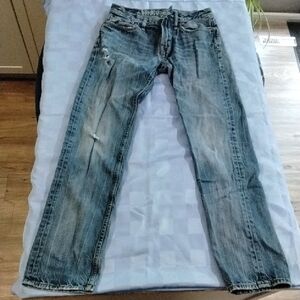 American Eagle Outfitters Blue Straight Jeans